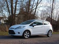Gebraucht Ford Fiesta Trend 60 PS (44 kW) 2011 Weiß Kleinwagen