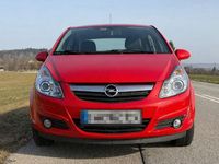 Gebraucht Opel Corsa Innovation 80 PS (58 kW) 2009 Rot Kleinwagen