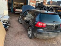 Gebraucht VW Golf V 140 PS (102 kW) 2008 Schwarz Kleinwagen