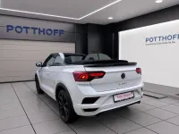 Gebraucht VW T-Roc Cabriolet R-line 150 PS (110 kW) 2021 Weiß Cabrio
