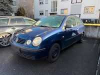 Gebraucht VW Polo 2003 Blau Kleinwagen