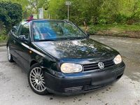 Usata VW Golf 101 CV (74 kW) 1998 Nero Cabrio
