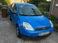 Gebraucht Ford Fiesta 60 PS (44 kW) 2003 Blau Kleinwagen