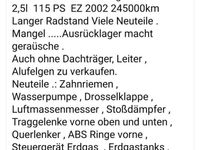 gebraucht VW T4 lang 2,5i + Erdgas CNG. EZ 2002