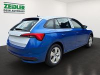 Neu Skoda Scala Essence 95 PS (69 kW) 2025 Blau Kleinwagen