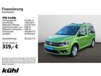 Gebraucht VW Caddy Comfortline 131 PS (96 kW) 2019 Viperngrün metallic Van / Kleinbus