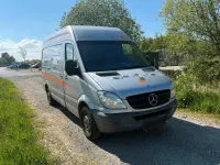 Gebraucht Mercedes Sprinter 131 PS (96 kW) 2010 Silber
