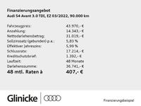 Gebraucht Audi S4 Ambiente 341 PS (250 kW) 2022 Mythosschwarz metallic Kombi