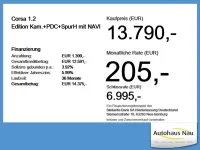 Gebraucht Opel Corsa Edition 75 PS (55 kW) 2022 Chili rot/kardio rot Kleinwagen