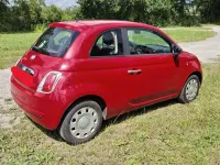 Gebraucht Fiat 500 75 PS (55 kW) 2009 Rot Cabrio