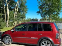 Gebraucht VW Touran Cross 140 PS (102 kW) 2007 Rot Van / Kleinbus