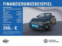Gebraucht VW T-Roc Cabriolet R-line 150 PS (110 kW) 2025 Schwarz Cabrio