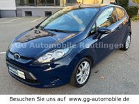 Gebraucht Ford Fiesta Trend 82 PS (60 kW) 2009 Blau Limousine
