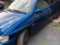 Gebraucht Ford Escort Cabriolet 70 PS (51 kW) 1997 Blau Cabrio