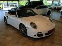 Gebraucht Porsche 997 Turbo 480 PS (353 kW) 2008 Weiß Cabrio