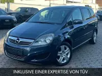 Gebraucht Opel Zafira Edition 116 PS (85 kW) 2010 Blau Van / Kleinbus