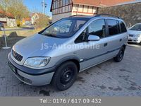 Gebraucht Opel Zafira Basis 125 PS (91 kW) 2001 Silber Van / Kleinbus