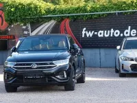 Gebraucht VW T-Roc Cabriolet R-line 150 PS (110 kW) 2022 Schwarz Cabrio
