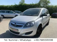 Gebraucht Opel Zafira Selection 116 PS (85 kW) 2009 Silber Van / Kleinbus