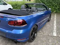 Gebraucht VW Golf Cabriolet R 265 PS (194 kW) 2014 Blau Cabrio
