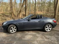 Gebraucht Mercedes SLK200 184 PS (135 kW) 2014 Grau Cabrio