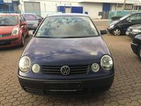 Gebraucht VW Polo Basis 54 PS (39 kW) 2002 Blau metallic Kleinwagen