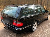 Brugt Mercedes E320 224 HK (164 kW) 2002 Sort Stationcar