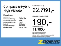 Gebraucht Jeep Compass Altitude 131 PS (96 kW) 2023 Solid black SUV