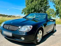 Gebraucht Mercedes SLK200 163 PS (119 kW) 2003 Schwarz Cabrio