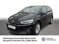 Gebraucht VW Touran Highline 150 PS (110 kW) 2021 Schwarz Van / Kleinbus