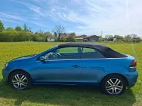 Gebraucht VW Golf Cabriolet 105 PS (77 kW) 2014 Blau Cabrio