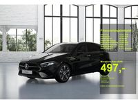 Neu Mercedes A200 Night 163 PS (119 kW) 2025 Schwarz Limousine
