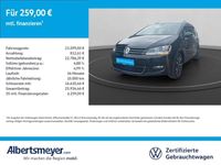 Gebraucht VW Sharan United 150 PS (110 kW) 2021 Schwarz Van / Kleinbus