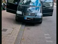 Gebraucht VW Sharan United 140 PS (102 kW) 2009 Schwarz Van / Kleinbus