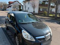 Gebraucht Opel Corsa 60 PS (44 kW) 2009 Schwarz Kleinwagen