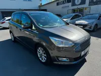 Gebraucht Ford Grand C-Max Titanium 125 PS (91 kW) 2018 Magneticgrau (metallic) Van / Kleinbus