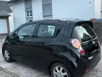 Gebraucht Chevrolet Spark LS 82 PS (60 kW) 2011 Schwarz Kleinwagen