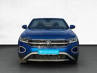 Gebraucht VW T-Roc Cabriolet Style 150 PS (110 kW) 2022 Blau Cabrio