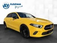 Gebraucht Mercedes A180 116 PS (85 kW) 2020 Gelb Kleinwagen