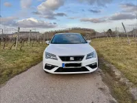 Używany Seat Leon FR 179 KM (131 kW) 2017 Biały Sedan/Limuzyna