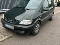 Gebraucht Opel Zafira 125 PS (91 kW) 2002 Grün Van / Kleinbus