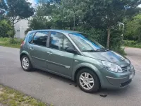Gebraucht Renault Scénic II Dynamique 135 PS (99 kW) 2005 Grün Van / Kleinbus