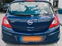 Gebraucht Opel Corsa 101 PS (74 kW) 2011 Blau Kleinwagen