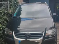 Gebraucht VW Touran Cross 140 PS (102 kW) 2007 Schwarz Van / Kleinbus