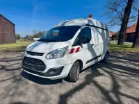 Gebraucht Ford Transit Custom 101 PS (74 kW) 2014 Weiß Van / Kleinbus