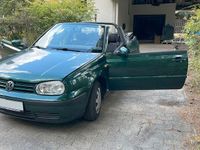 Gebraucht VW Golf Cabriolet 75 PS (55 kW) 2000 Grün Cabrio