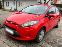 Gebraucht Ford Fiesta Trend 60 PS (44 kW) 2010 Rot Kleinwagen