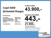 Neu Ford Capri Extended Range 250 kW (340 PS) 2025 Frostweiß SUV