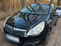Gebraucht Opel Corsa Edition 90 PS (66 kW) 2009 Schwarz Kleinwagen
