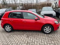 Gebraucht VW Golf VI 80 PS (58 kW) 2009 Rot Kleinwagen